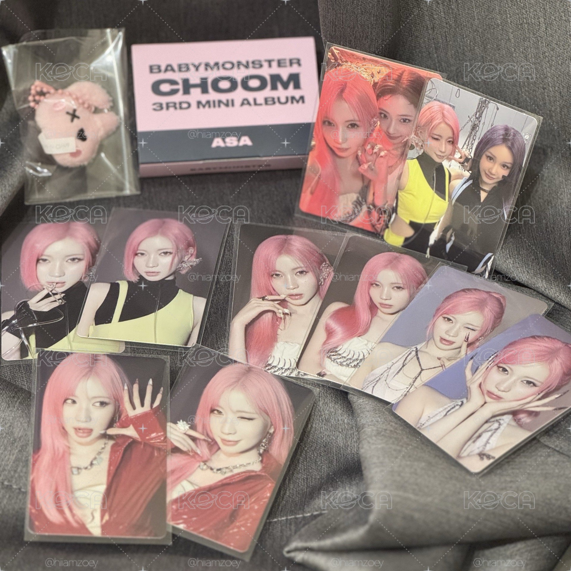 現貨♡춤 (CHOOM) 角鑰匙圈娃 已拆全專