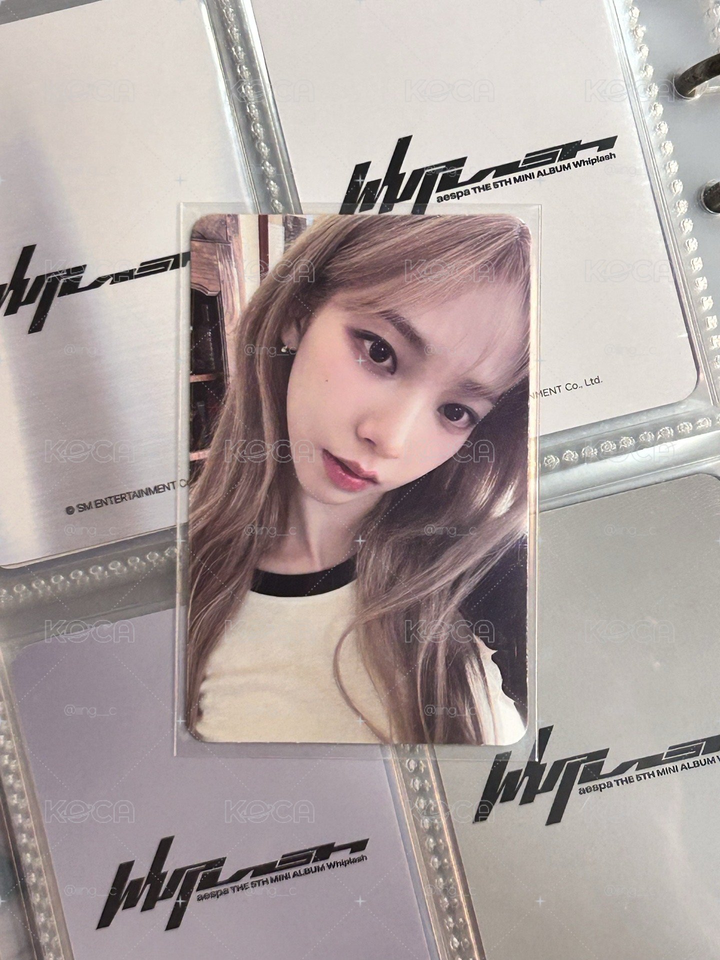 aespa Karina MY WORLD Ver.ZINE