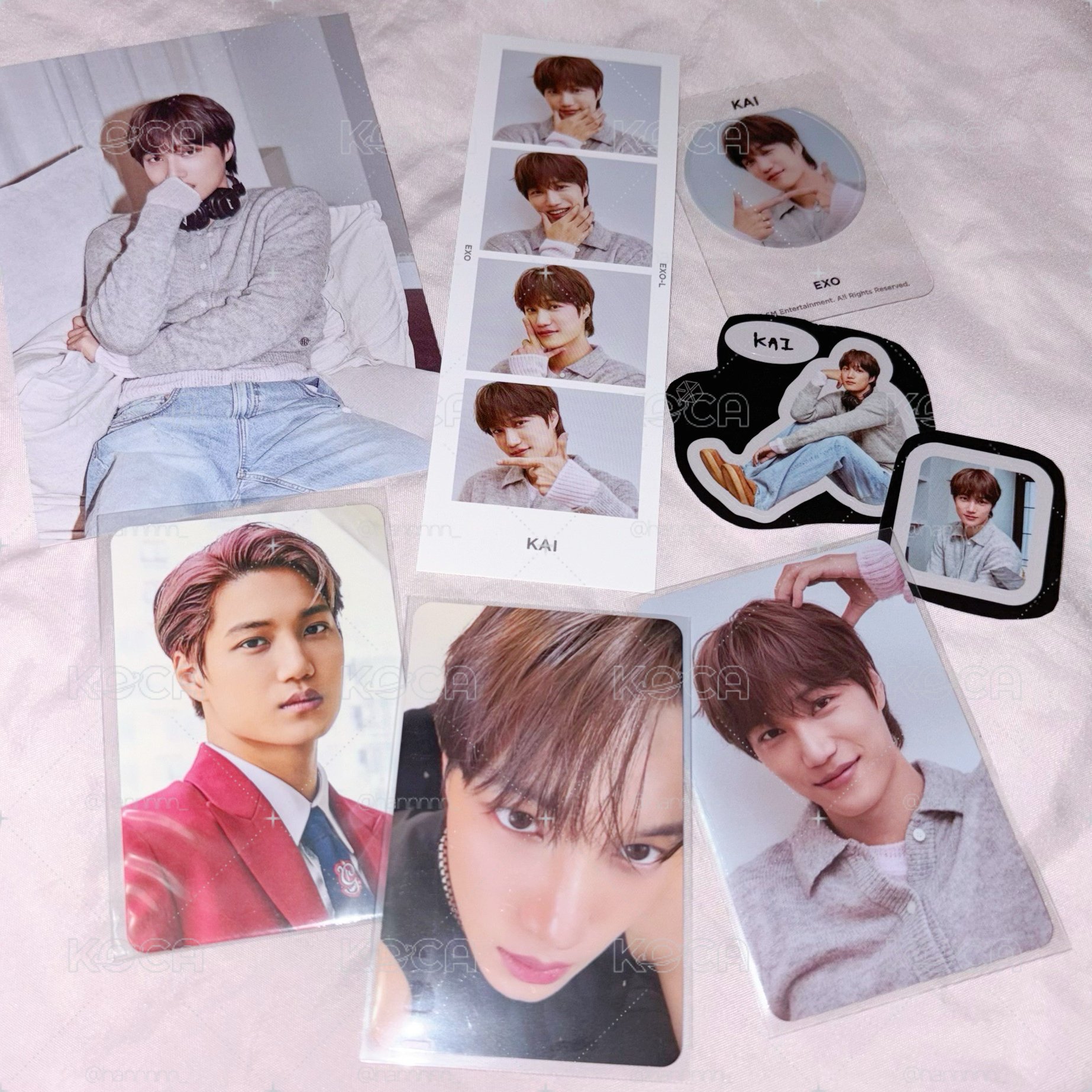EXO 會員禮 金鍾仁 KAI 拆售