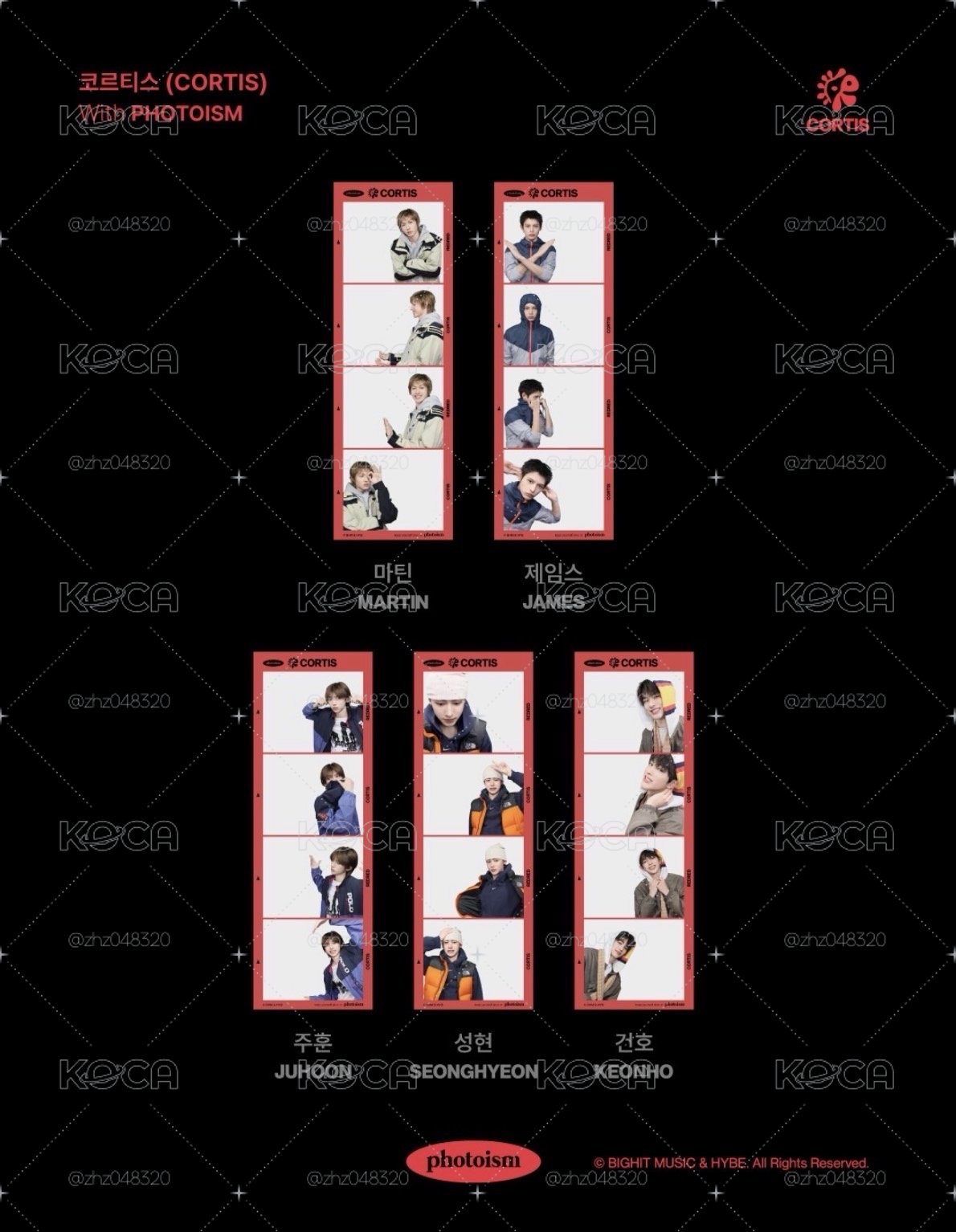 迷二 photoism REDRED 人生四格卡 