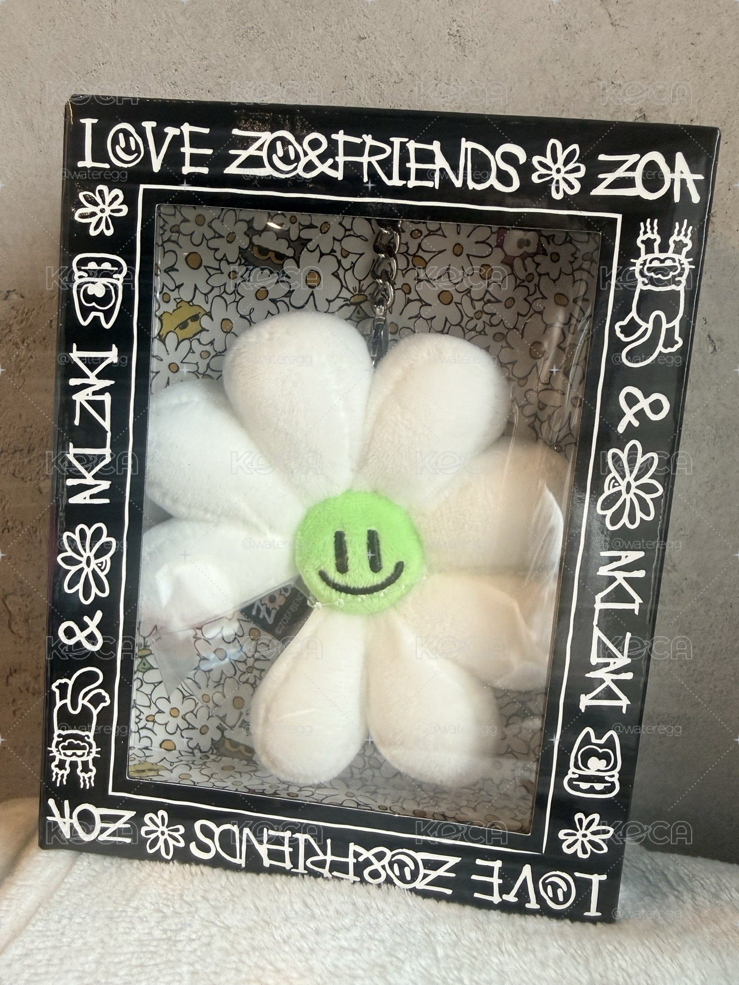 A&NE 花花吊飾 PLUSH KEYRING