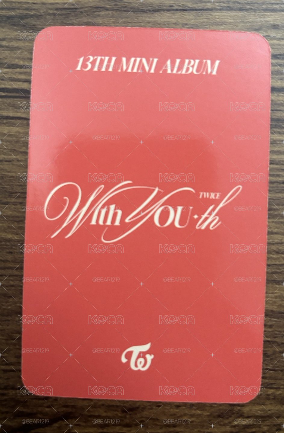 MINA💚With YOU-th SW特典
