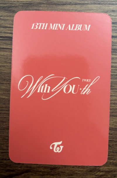 MINA💚With YOU-th SW特典