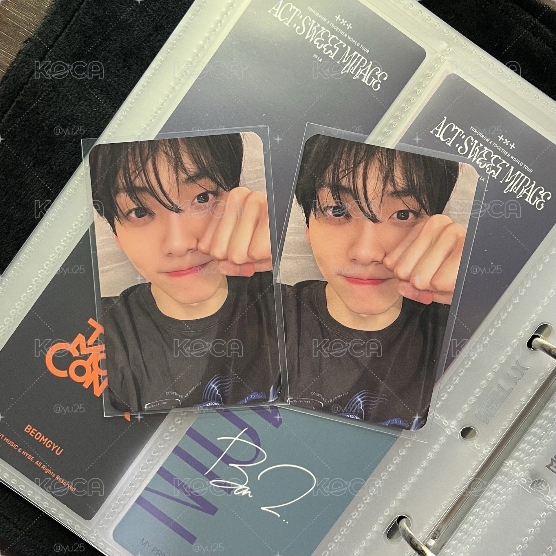 崔秀彬 mini 8 oy 單封特典卡