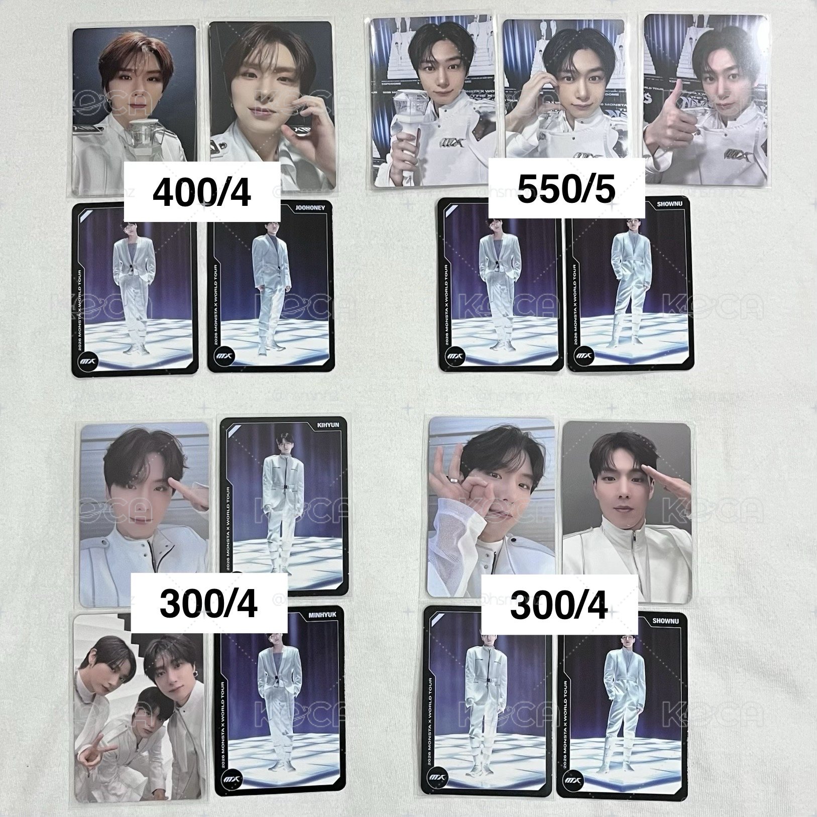 Monsta X 世巡卡包隨機卡