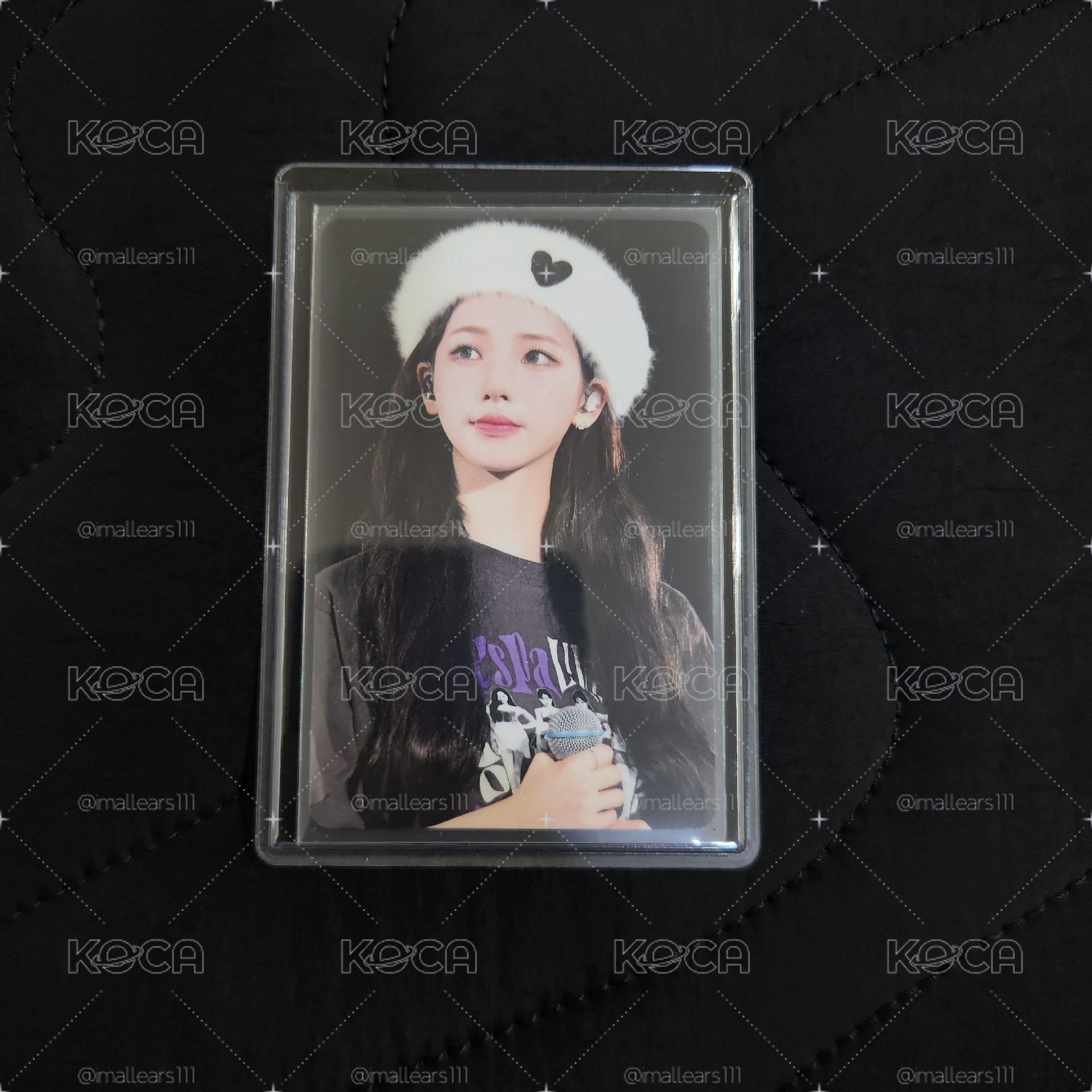 aespa KARINA 一巡 東蛋演唱會DVD 特典卡 柚