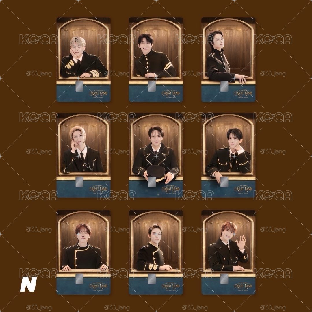 SEVENTEEN 10th 克拉島交通卡（直出）