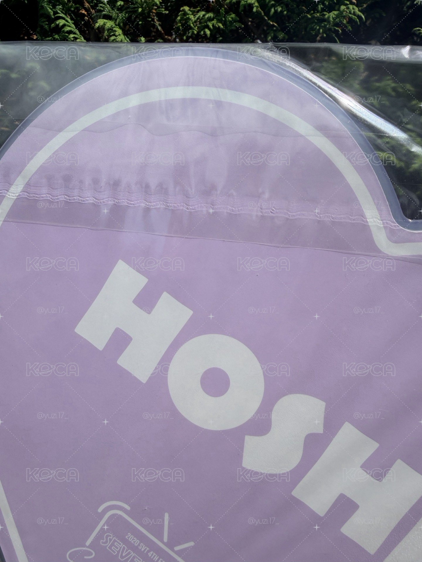 HOSHI權順榮 2020年克拉島愛心扇