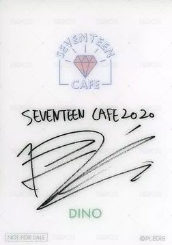 20’CAFE 入場卡 / 場限卡  背面