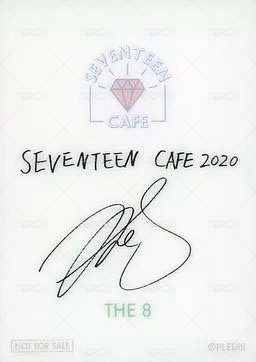 20’CAFE 入場卡 / 場限卡  背面