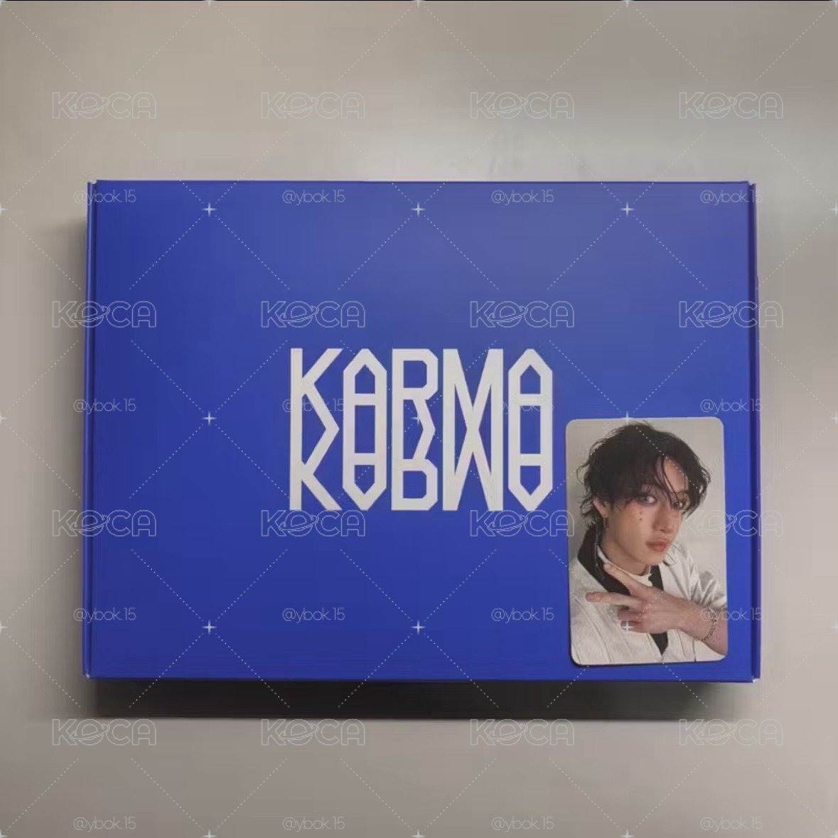 stray kids karma 專輯小卡方燦專卡