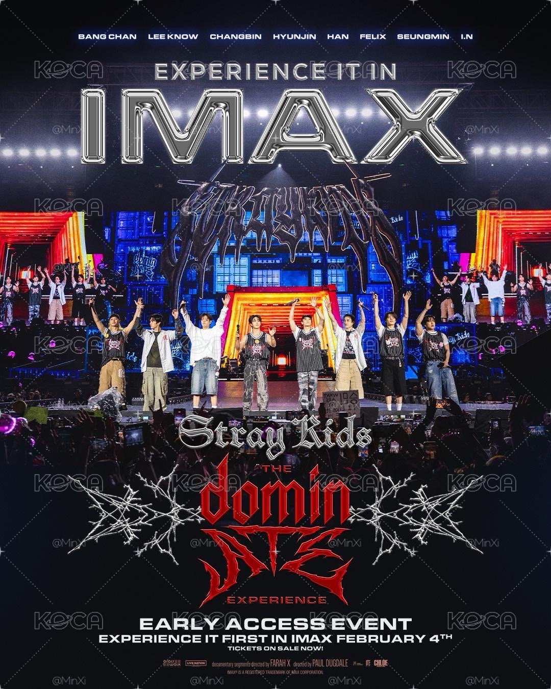 Stray Kids 電影第二週IMAX海報