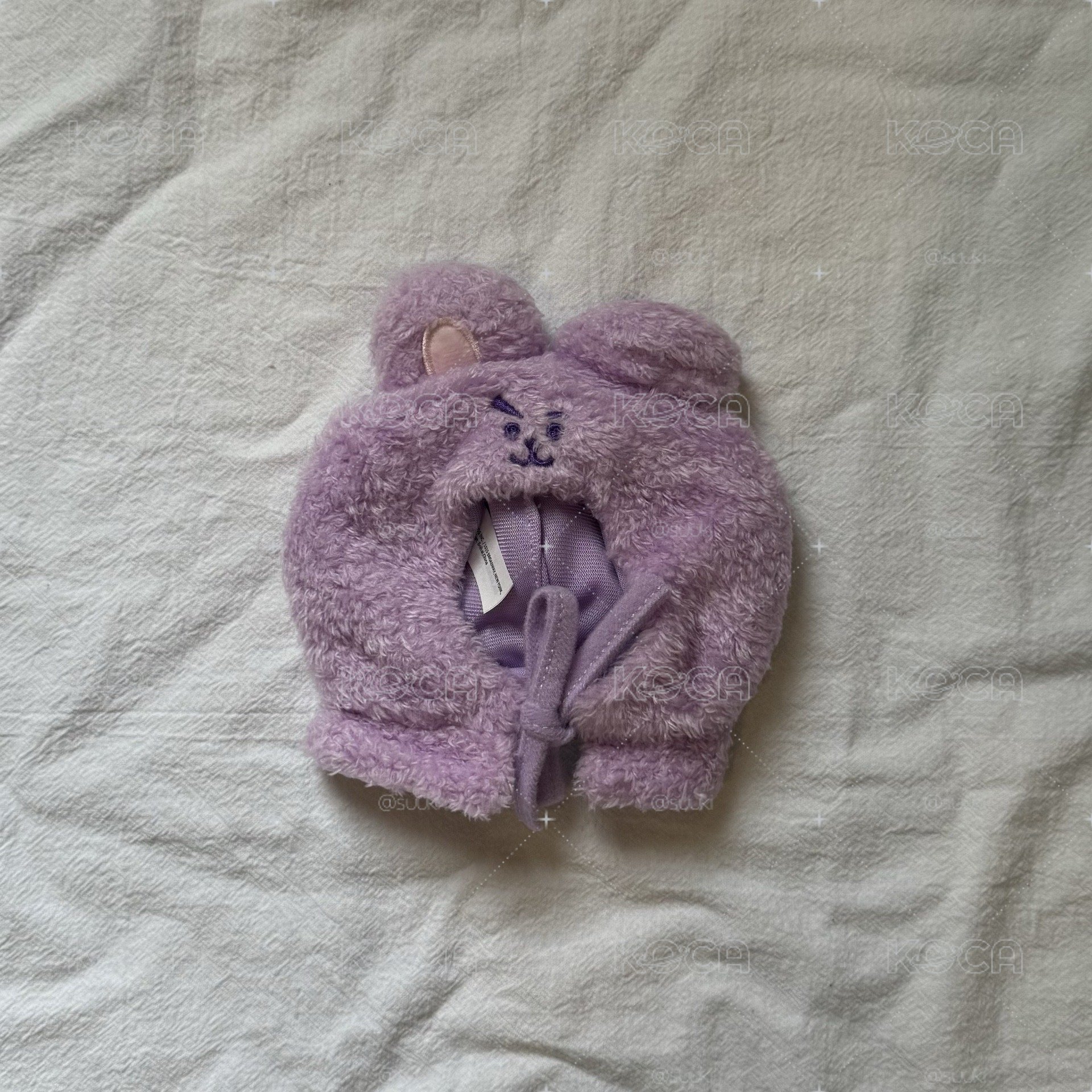 BT21 紫色心願手燈套 COOKY