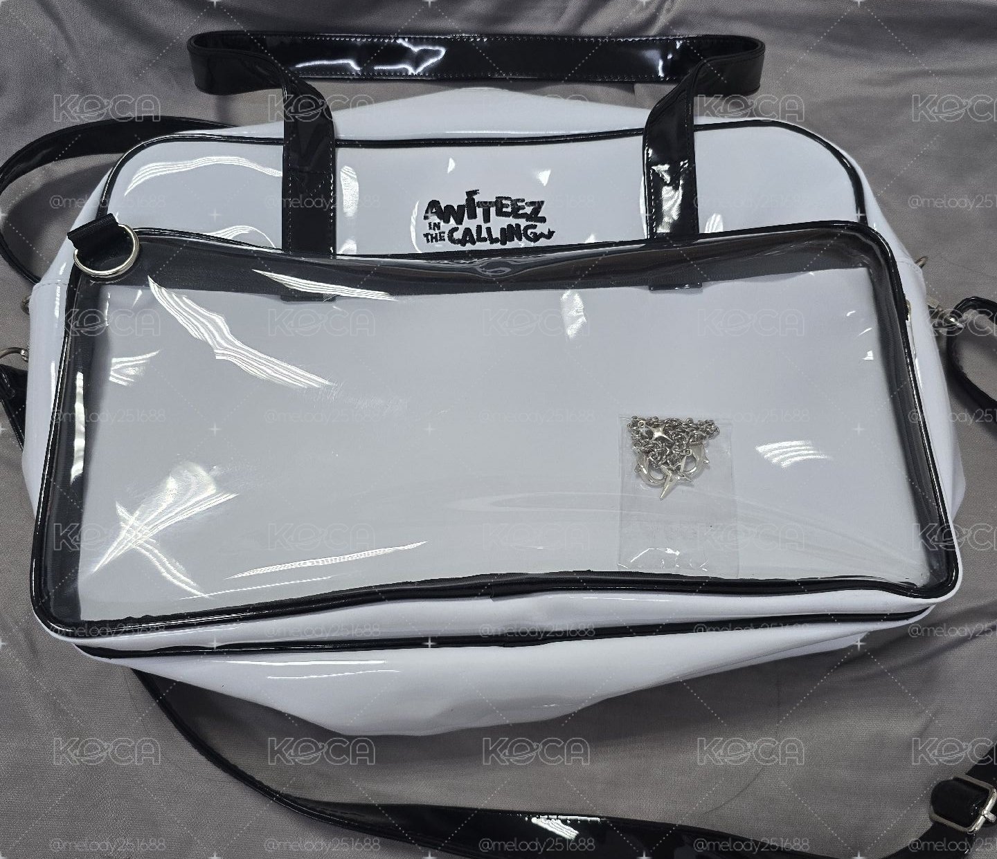 ANITEEZ IN THE CALLING 背包袋子 PVC POCKET SHOULDER BAG