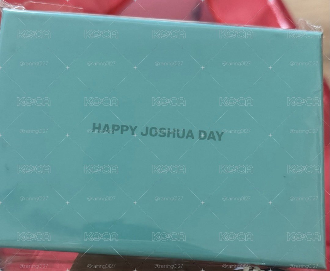 JOSHUA 生日 卡夾