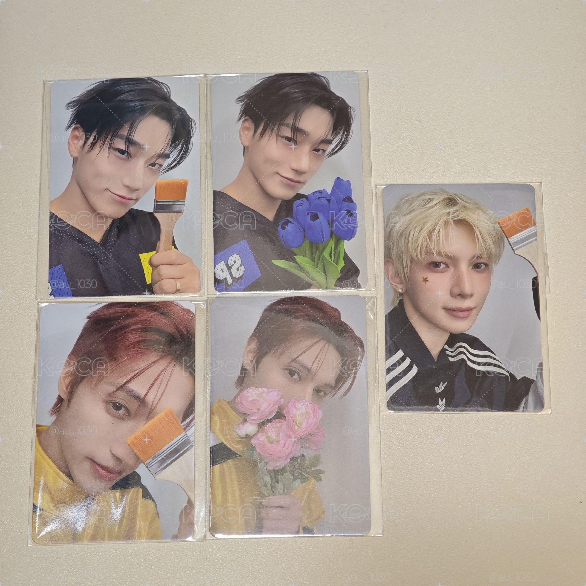 ANITEEZ IN COLOR🎨滿額卡🎨傘×2尚×1榮×2 共五張 優惠價現貨速出！