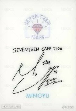 20’CAFE 入場卡 / 場限卡  背面