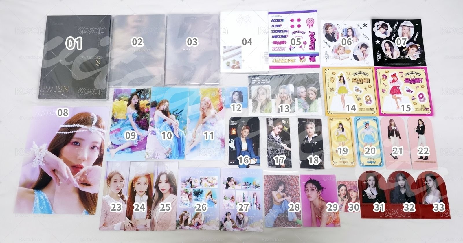 WJSN 宇宙少女 1ST PHOTOBOOK PERSONA 寫真書ON版 送SEOLA INSIDE OUT等 💿