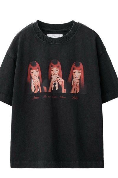 JENNIE RUBY T 恤（ZARA)