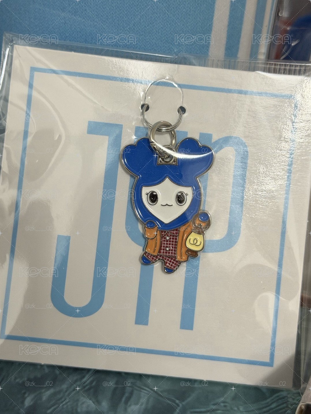 冬日金屬鑰匙圈