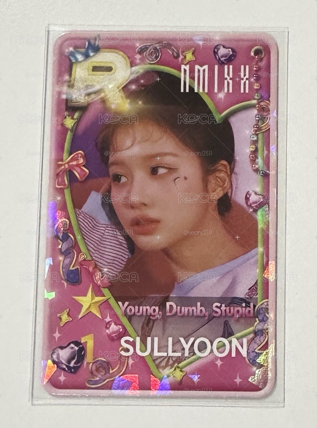 💞NMIXX 遊戲卡 薛侖娥 Sullyoon❗️KOCA在售僅1❗️實體非常美麗(非PVC材質)