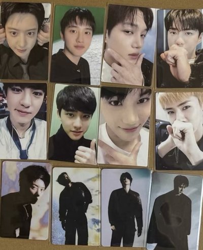 EXO QQ音樂 NFC小卡三張一套