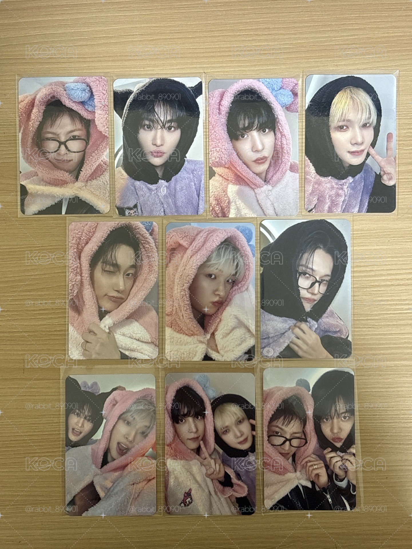 ATEEZ睡衣卡