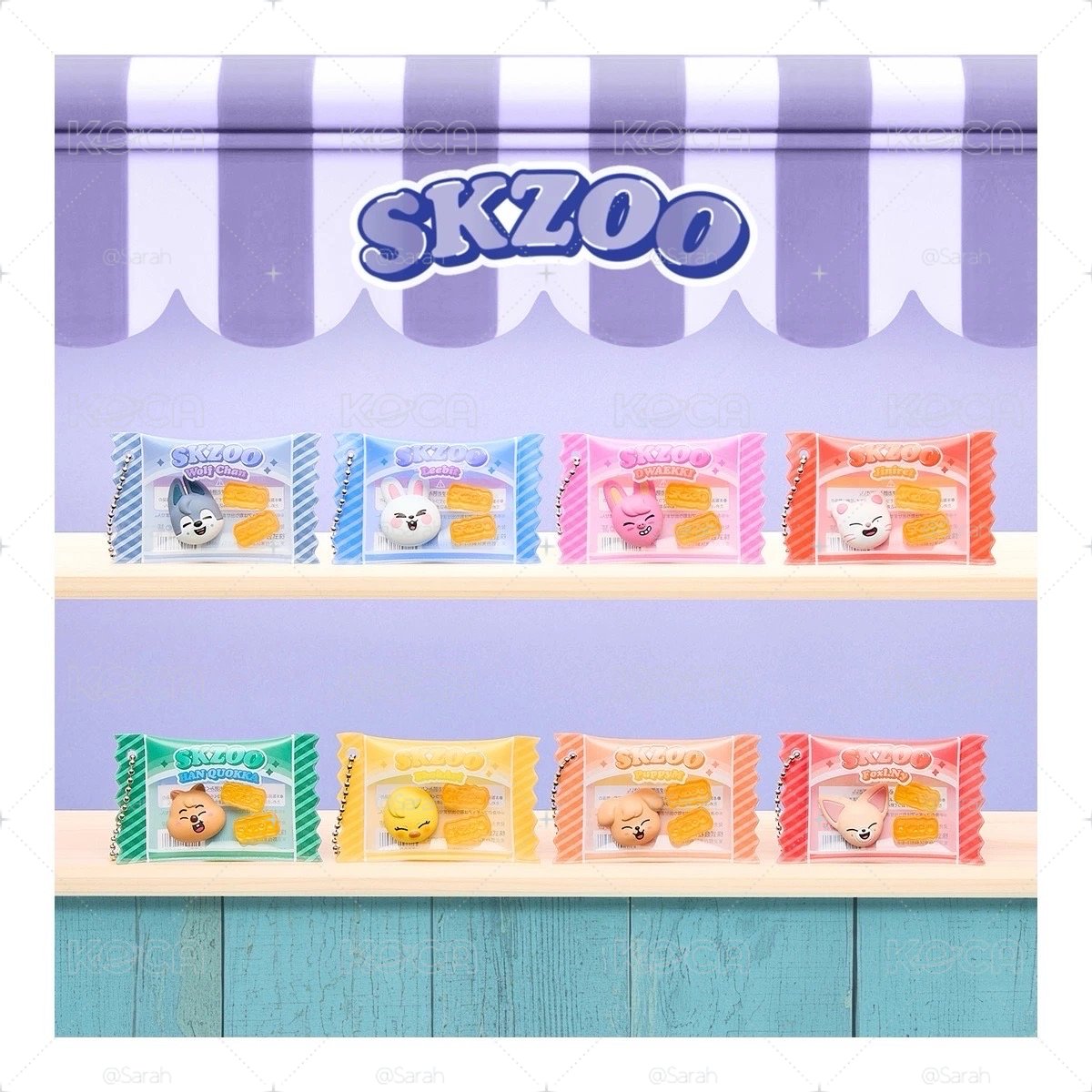 SKZOO 軟糖食玩 10月初抵臺 