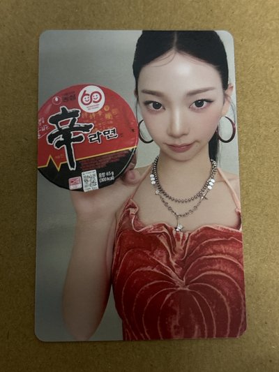 辛拉麵 代言卡 柚