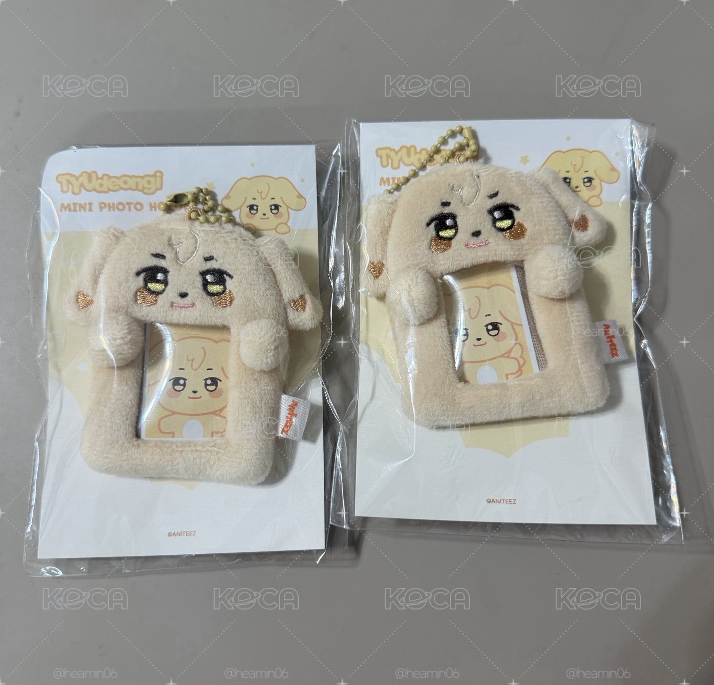 ANITEEZ 口水巾 貼紙 卡套 異色 混色娃