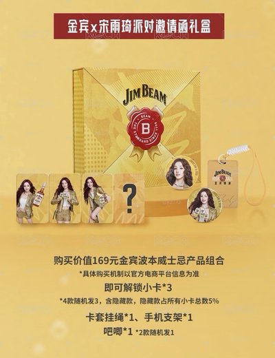 【預購】雨琦 x Jimbeam 代言禮盒