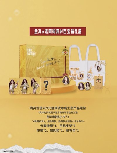 【預購】雨琦 x Jimbeam 代言禮盒