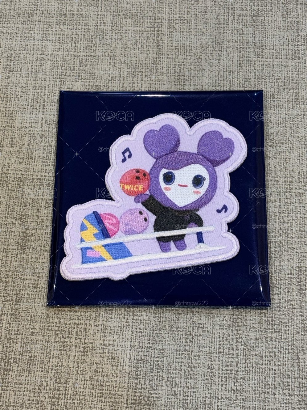TWICE 新國立｜刺繡貼：sana