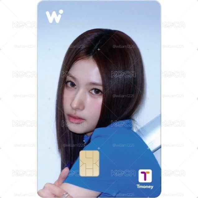 韓Wowpass交通卡(Sana藍款