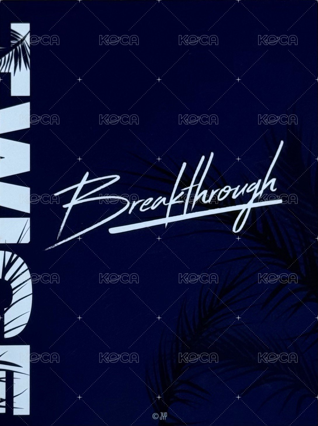 Breakthrough 明信片 大卡 背面