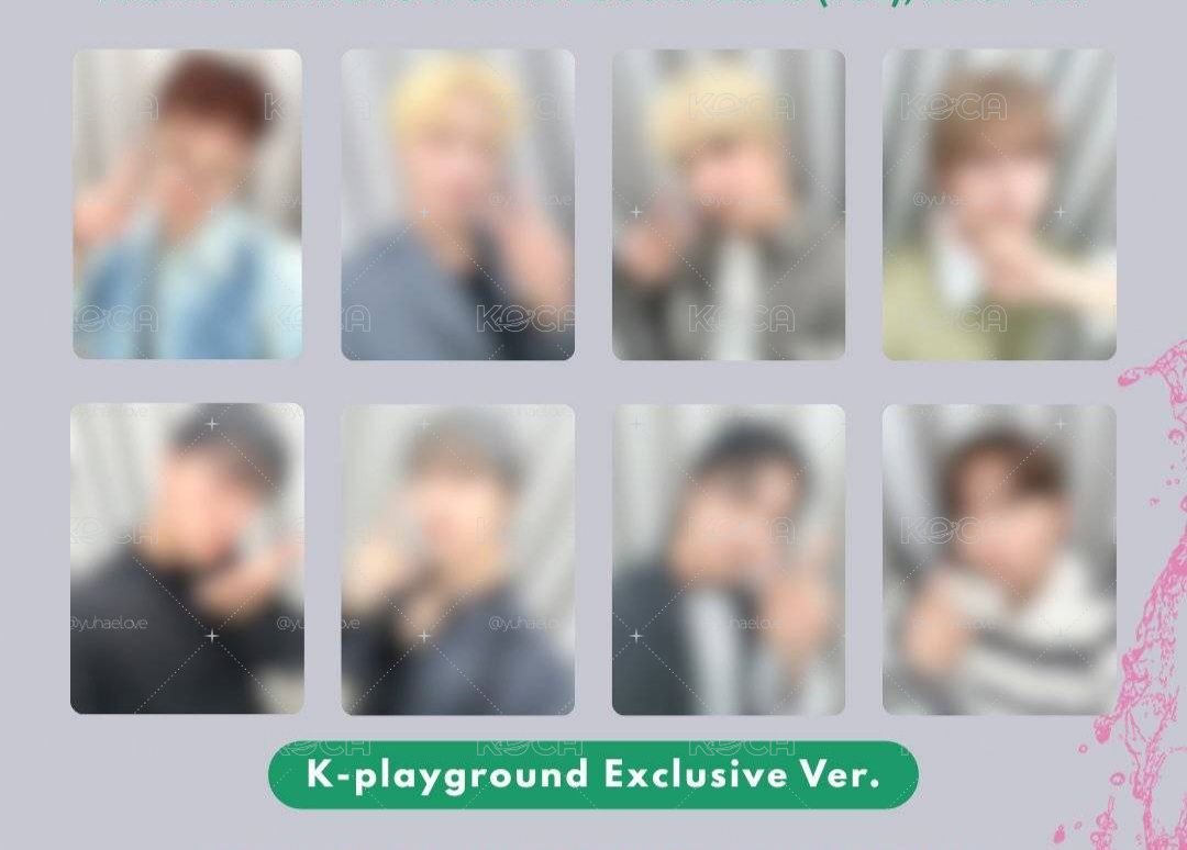 GOLDEN HOUR PART.5 K-playground 倫敦簽售特典卡