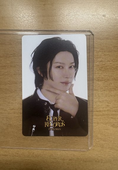 SUPER RECOREDS 20週年展覽台灣限定入場卡 紀念票卡（希澈）