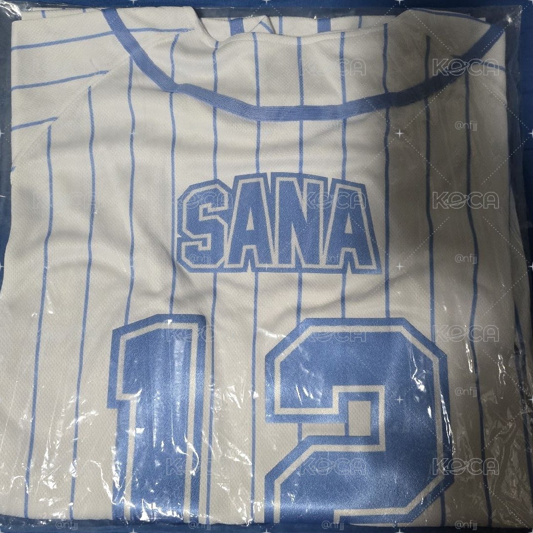 TWICE 9週年Sana棒球衣
