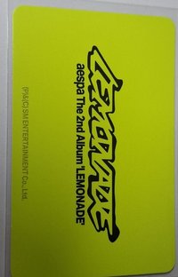 LEMONADE CAN 專輯卡 QR