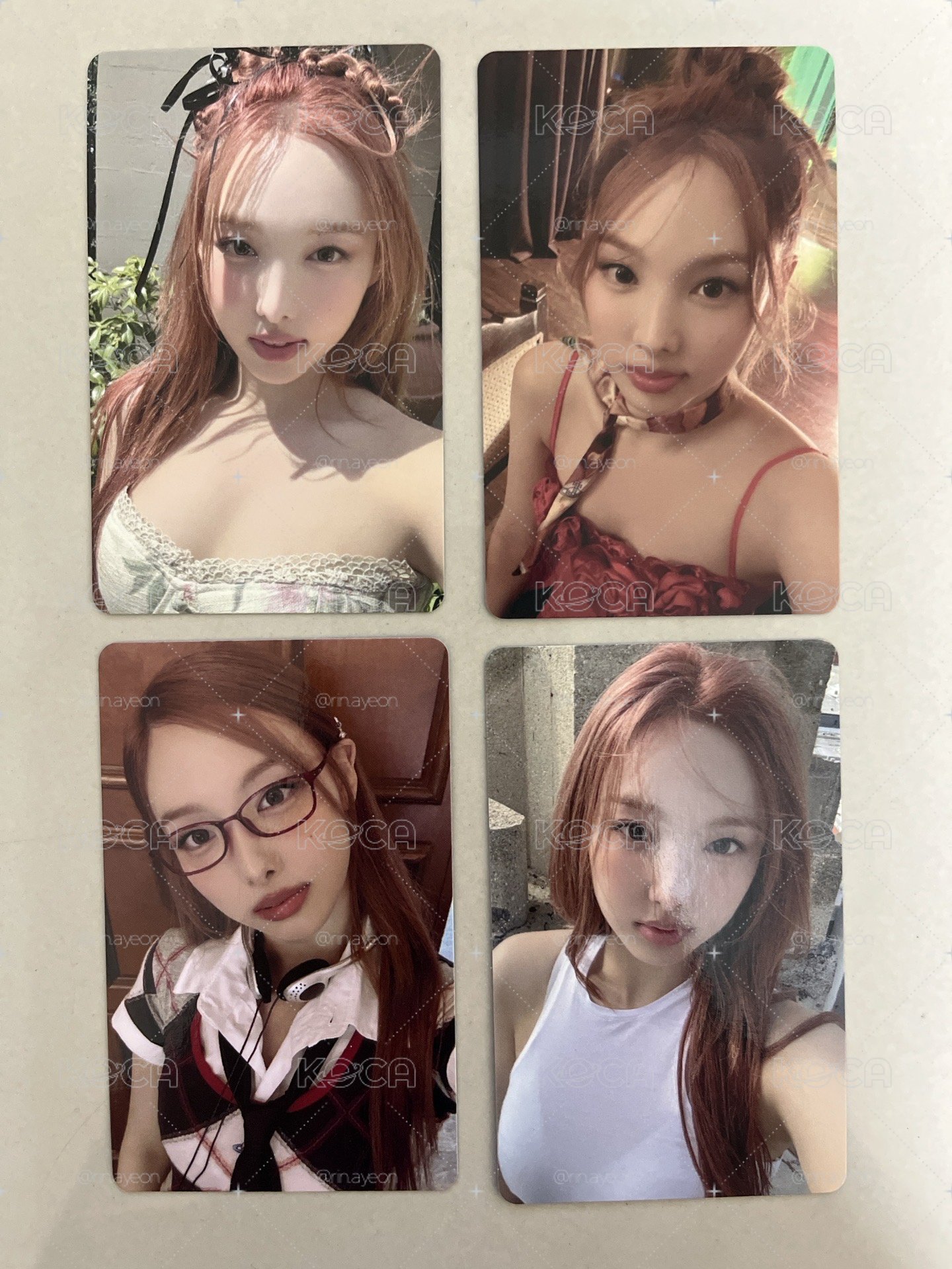Nayeon 滿額卡一套