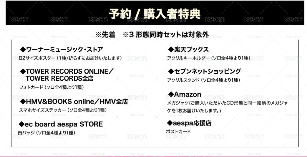 aespa 日本迷1專 「Kiss N Tell」（預購）