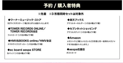 aespa 日本迷1專 「Kiss N Tell」（預購）