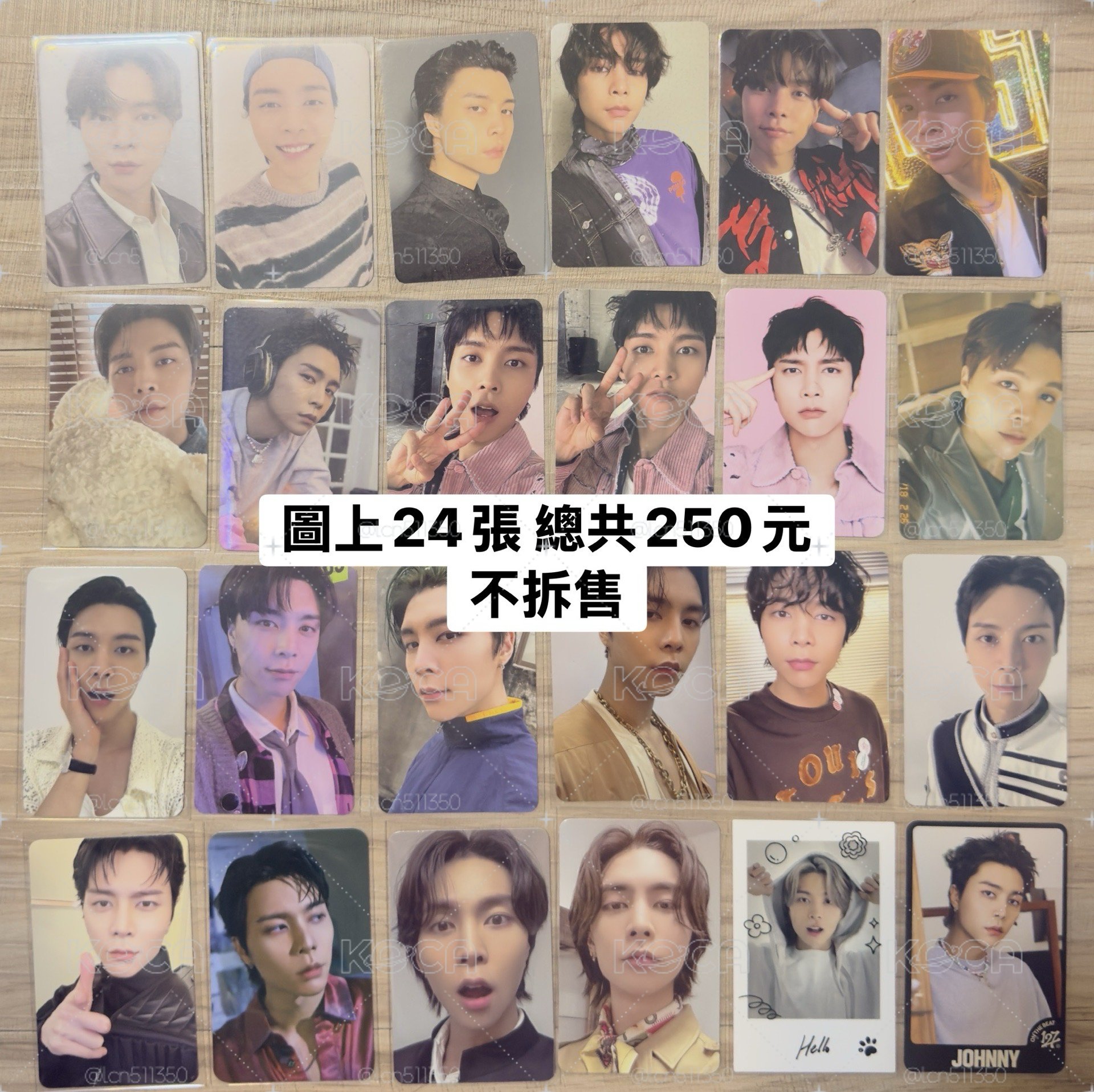 出清 NCT 127 Johnny 徐煐淏 歷年小卡 專卡 特典卡 隨機卡 NCT ZONE 