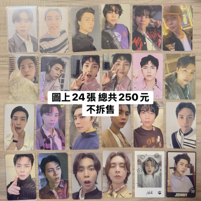 出清 NCT 127 Johnny 徐煐淏 歷年小卡 專卡 特典卡 隨機卡 NCT ZONE 