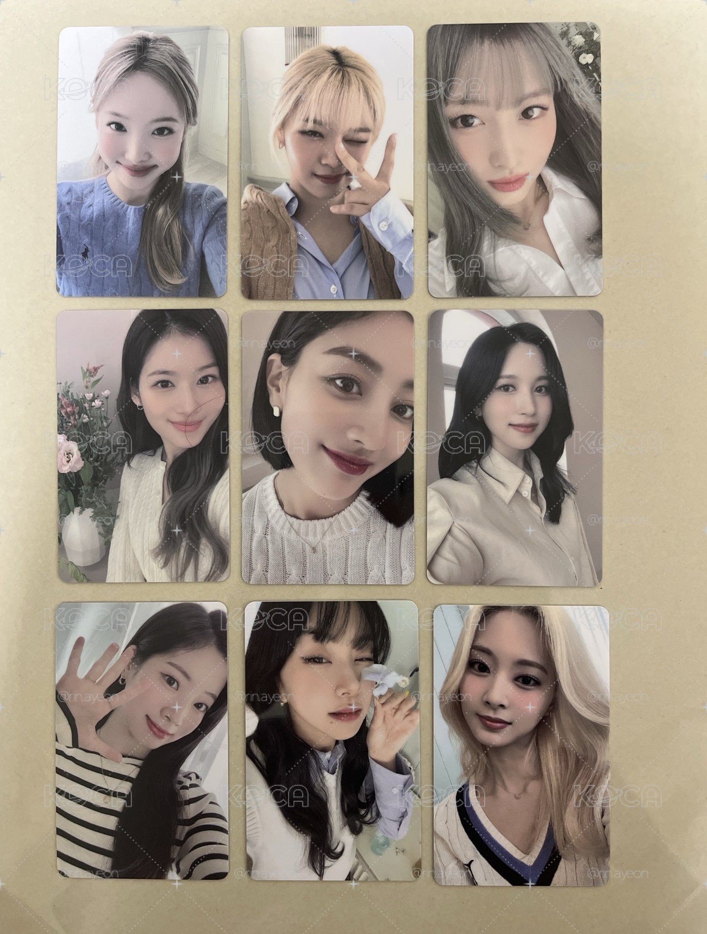 Twice 七週年 幸運卡