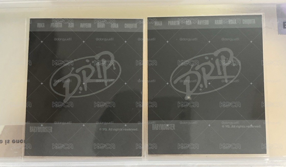 Pharita Drip拍立得（2張一起）