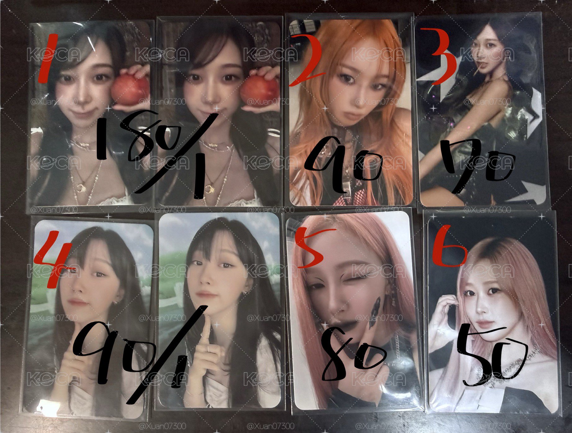 🔥aespa Giselle 官方小卡出售｜50元起｜可單收／全收800🔥