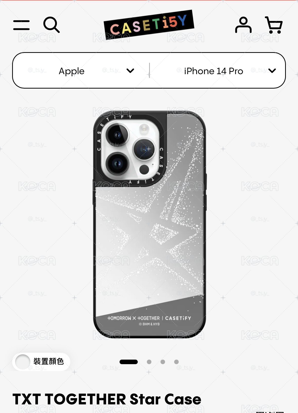 i14pro casetify聯名鏡面手機殼