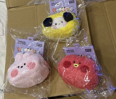 BT21 minini 耳機包 零錢包