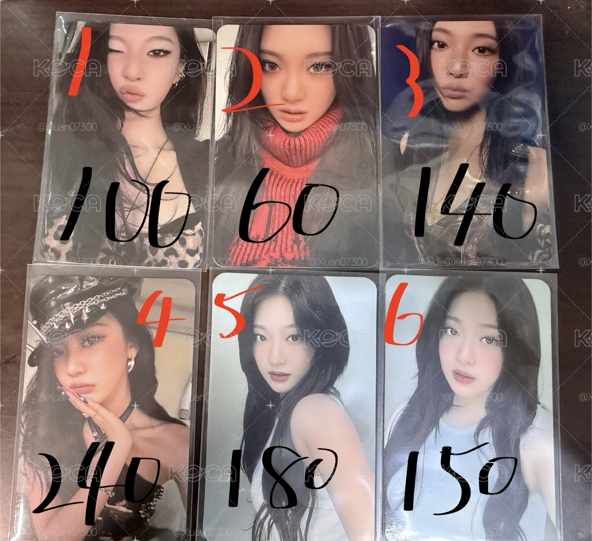 🔥aespa Ningning 官方小卡出售｜60元起｜可單收／全收785🔥